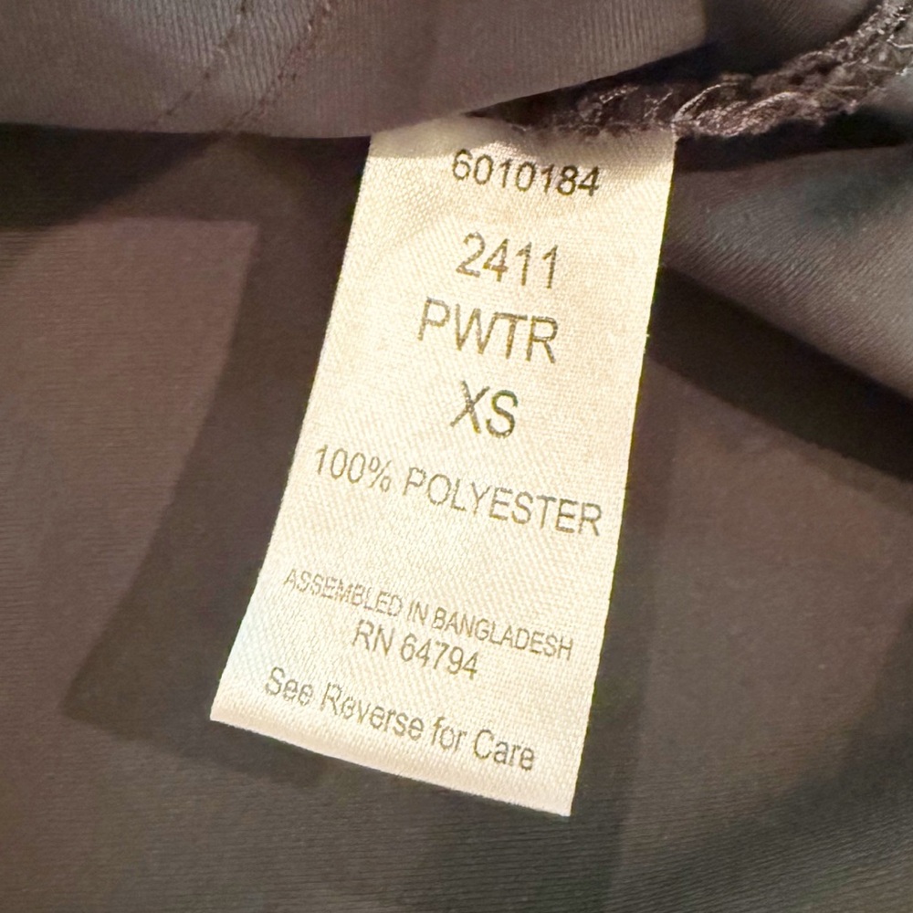 Med Couture XS Insight Pewter Jogger Scrub Set - Picture 4 of 15